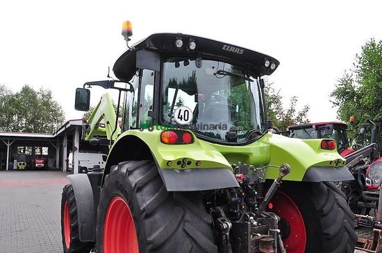 Tractor agrícola - Claas - arion 530 cis + claas fl120 CIS