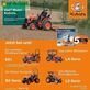 Tractor agrícola - Kubota - ek1-261 incl frontlader