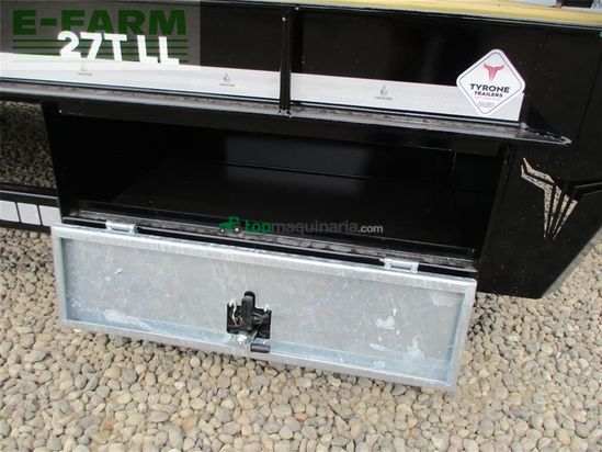 Remolqu agrícola -  - tyrone 27tll lang model med kombi bremser, både