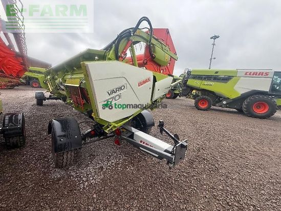 Cosechadora de Cereal - Claas - trion 750 terra trac