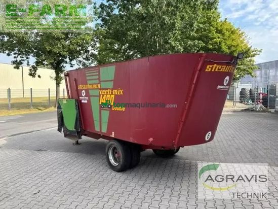Remolqu esparcidor - Strautmann - verti-mix 1400 double