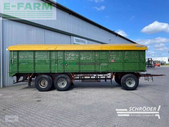 Remolqu agrícola -  - ackermann-frühauf 22t plattformwagen