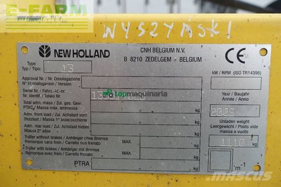 Cosechadora de Cereal - New Holland - tc 5050