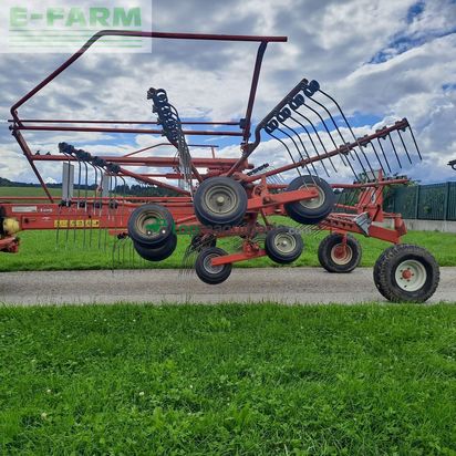 Henificador - Kuhn - ga 7301 - gebrauchter mittelschwader