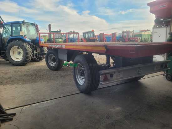 Remolque   Plataforma para madera y paja Talleres Joman 