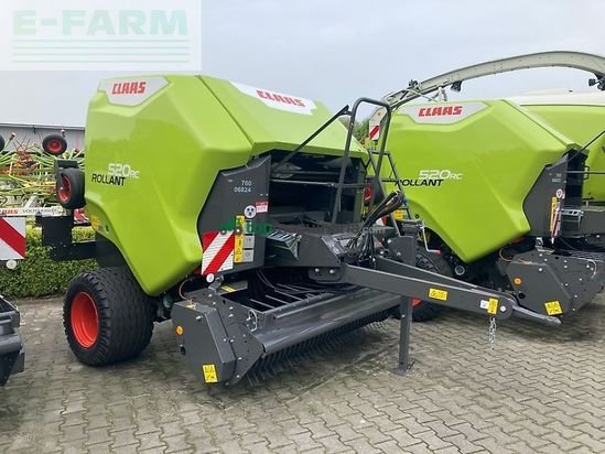 Empacadora gigant - Claas - rollant 520 rc