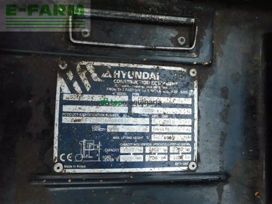 Elevadora - Hyundai - 50da-9 euro5 ( triplex 4,9m + 3. u. 4. kreis )