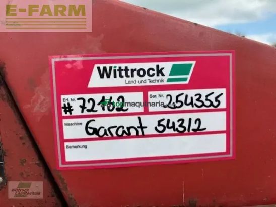 Remolqu agrícola - Mengele - garant 543/2