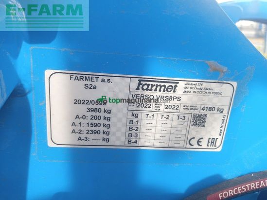 Cultivador - Farmet - VERSO VRS8PS