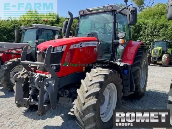 Tractor agrícola - Massey Ferguson - 6713 s d6 ef dx