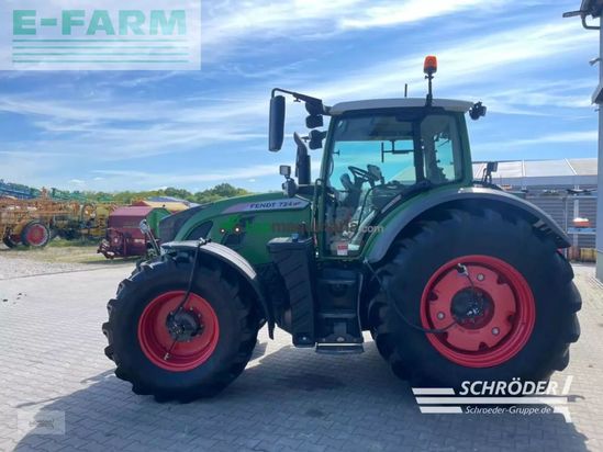 Tractor agrícola - Fendt - 724 vario s4 profi plus