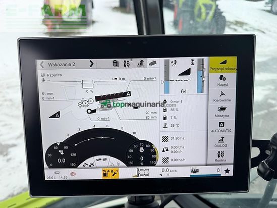 Cosechadora de Cereal - Claas - lexion 8900 tt + v1230