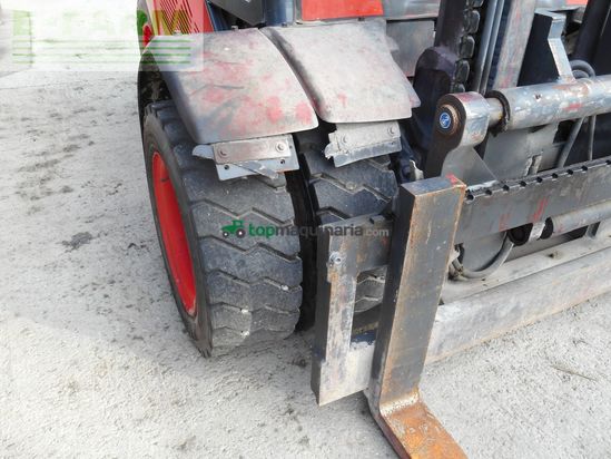 Elevadora - Linde - h40d-02 mit zwillingsreifen + ss + kabine