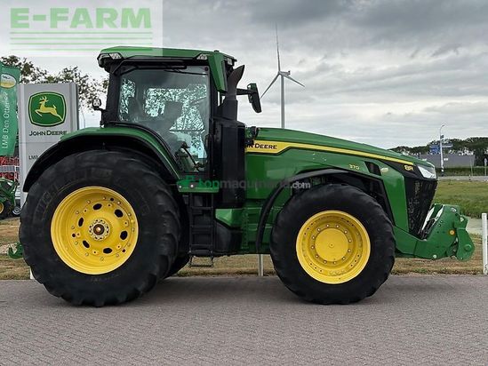 Tractor agrícola - John Deere - 8r 370 tractor