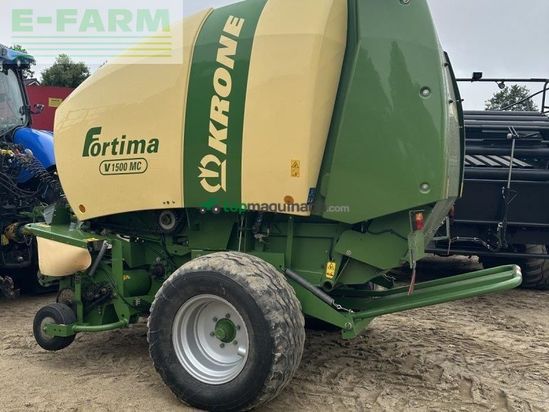 Empacadora gigant - Krone - fortima v 1500 mc