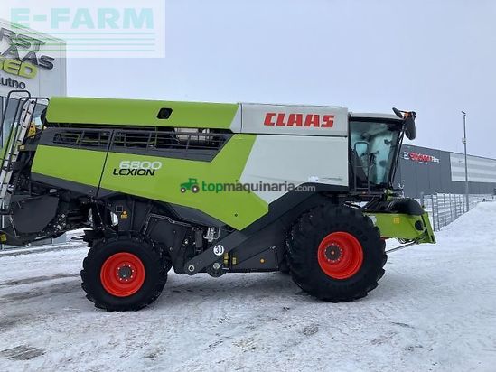 Cosechadora de Cereal - Claas - lexion 6800