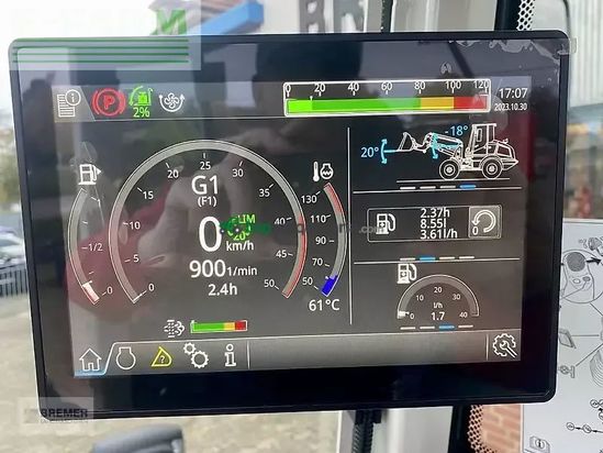 Telescopica - Claas - torion 738 t, sinus, 40 km/h, technikjahr 2024