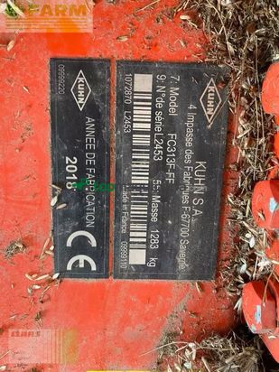 Cortacésped manual - Kuhn - fc 883-ff ra