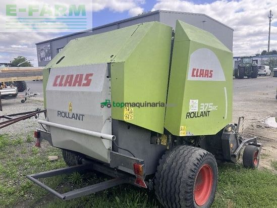Empacadora gigant - Claas - rundballenpresse rollant 375