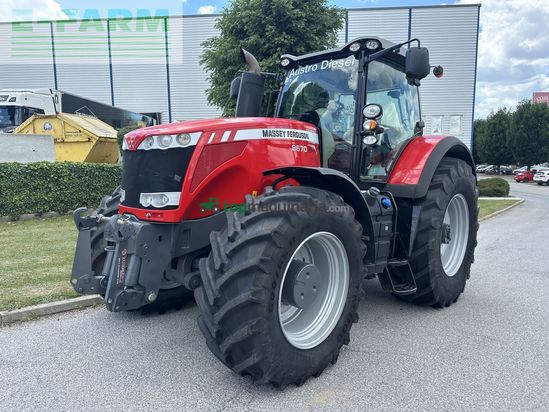 Tractor agrícola - Massey Ferguson - mf 8670