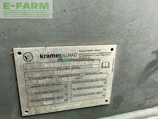 Minicargadora - kramer - 580