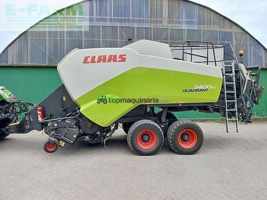 Empacadora gigant - Claas - quadrant 3400 rc
