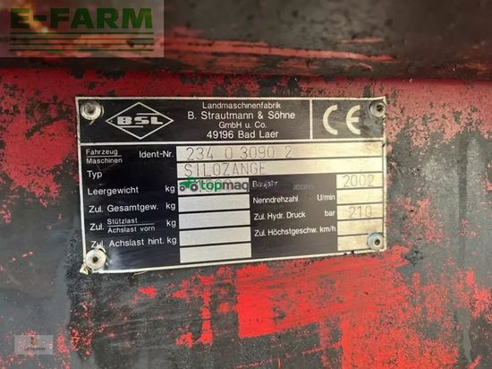 Esparcidor - Strautmann - silozange 1500