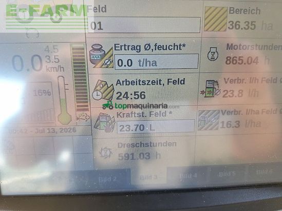 Cosechadora de Cereal - New Holland - cx 5090 elevation im kundenauftrag