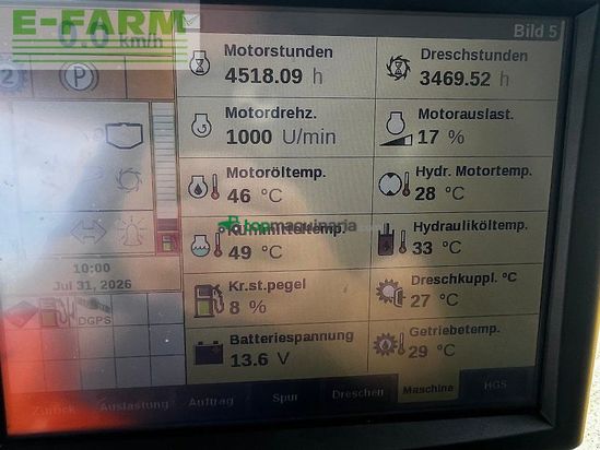 Cosechadora de Cereal - New Holland - cr 9070 elev