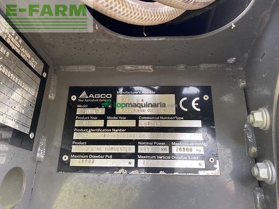 Cosechadora de Cereal - Fendt - ideal 9