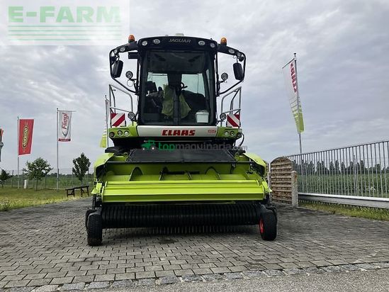 Cosechadora de Cereal - Claas - jaguar 870 + pick up 300
