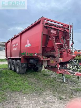 Cinta transportadora de forraje - Annaburger - schub max hts 29.17