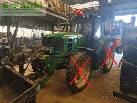 Tractor agrícola - John Deere - 6534 premium