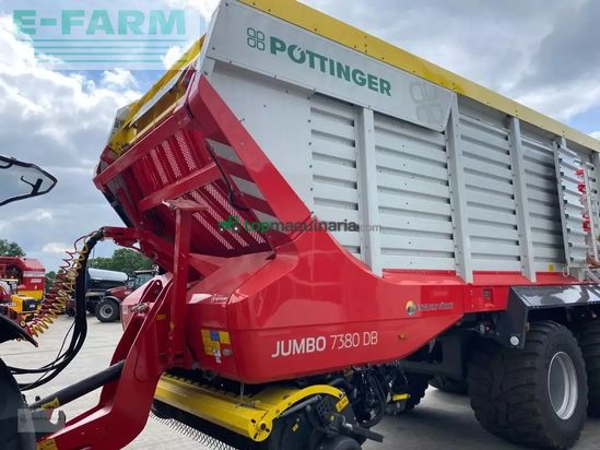 Remolqu agrícola - Pöttinger - jumbo 7380 db