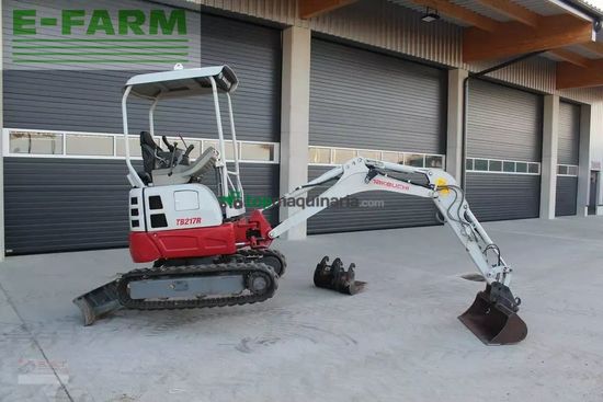 Excavadora - Takeuchi - takeuchi tb 217 r minibagger - bagger