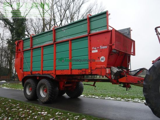 Cinta transportadora de forraje - Kemper - unitrans 18000