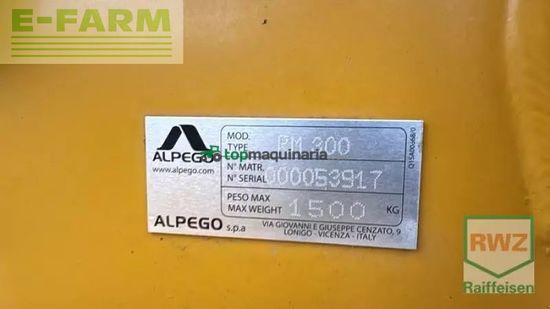 Grada rotativa - Alpego - kreiselegge rm 300
