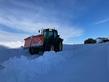 Cuchilla quitanieves plegable para tractor