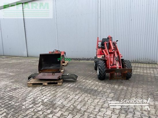 Minicargadora - Weidemann - 1055 | schaufel + krokogebiss + schieber