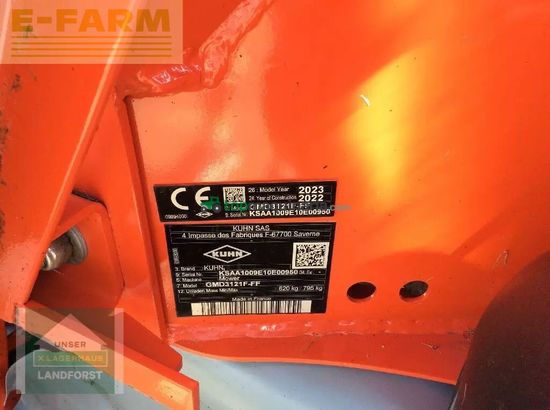 Cortacésped manual - Kuhn - gmd 3121 f-ff