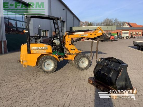 Minicargadora -  - kingway herkules 180 + schaufel + pg