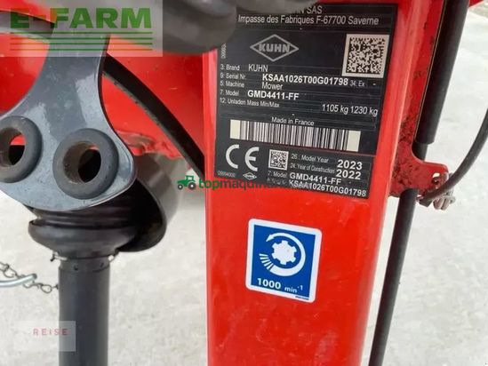 Cortacésped manual - Kuhn - gmd 4411-ff