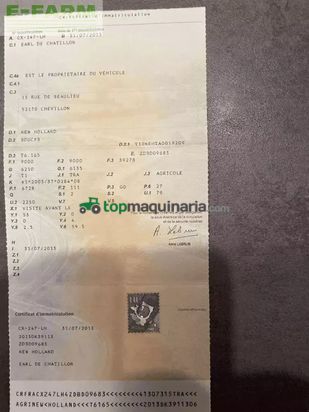 Tractor agrícola - New Holland - t6.165 ec