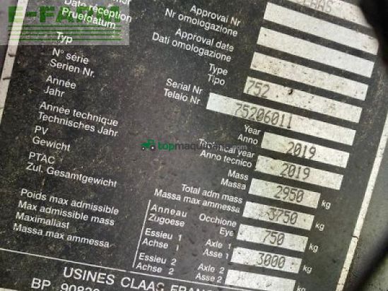 Empacadora gigant - Claas - variant 480 rc pro