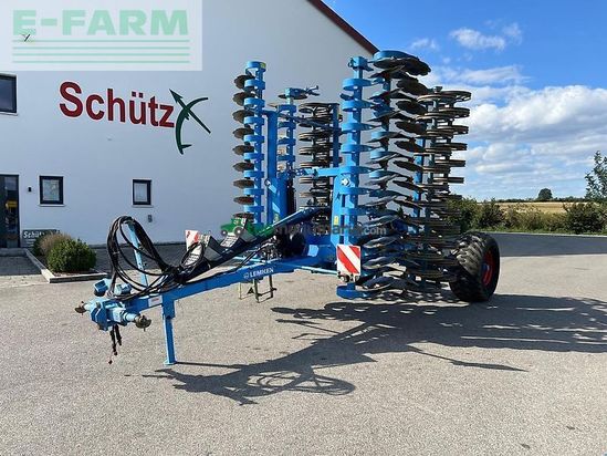 Grada de disco - Lemken - lemken heliodor 8ka600 mit fahrwerk