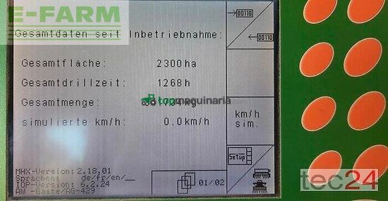 Sembradora - Amazone - kg 3000 + ad-p 303