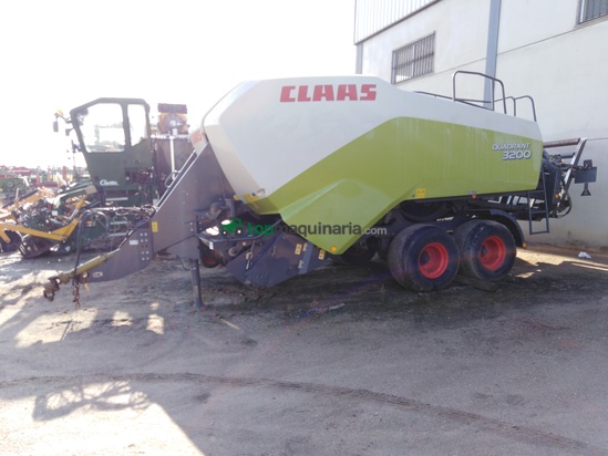 Empacadora gigant - Claas - quadrant 3200