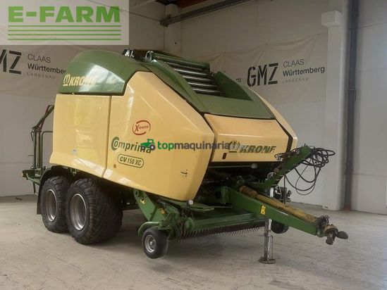 Empacadora gigant - Krone - comprima cv 150 xc