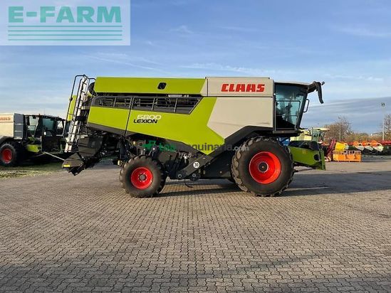 Cosechadora de Cereal - Claas - lexion 6800