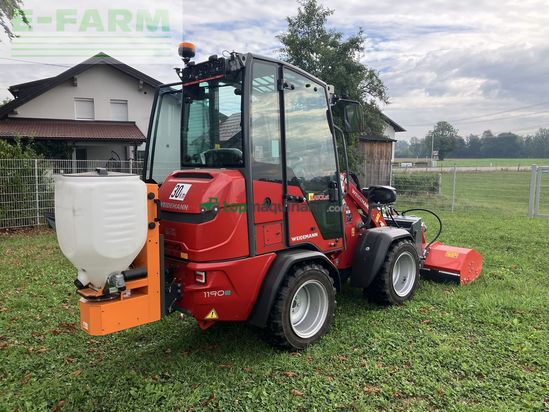 Minicargadora - Weidemann - 1190e elektro hoflader